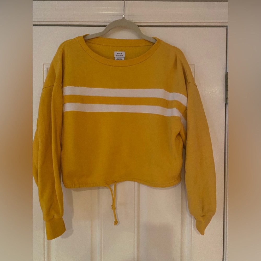 RVCA CROP SWEATSHIRT